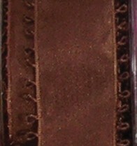 The Ribbon People Chocolate Brown Pico Loop Edged Wired Craft Ribbon 1. ...