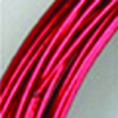 The Ribbon People 1mm Shimmering Red Designer Aluminum Wire- Approximately 255 Yards