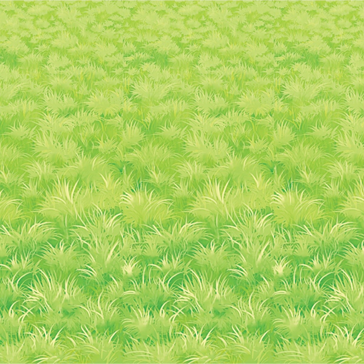 Party Central Pack of 6 Green Spring Meadow Photo Backdrop Rectangular Wall Decors 30'