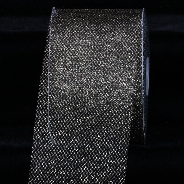 The Ribbon People Antique Black Imperial Tulle Craft Ribbon 3 x 54 Yards