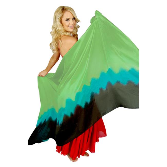 Silk Veil Black, Turquoise & Green Michaels