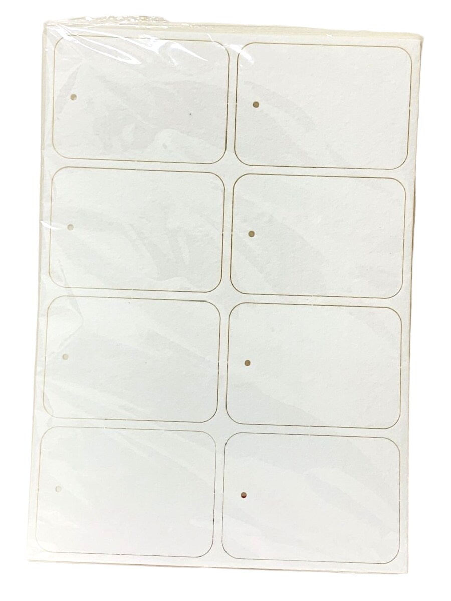 Sublimation 8pack Car Air Freshener VERTICAL Michaels