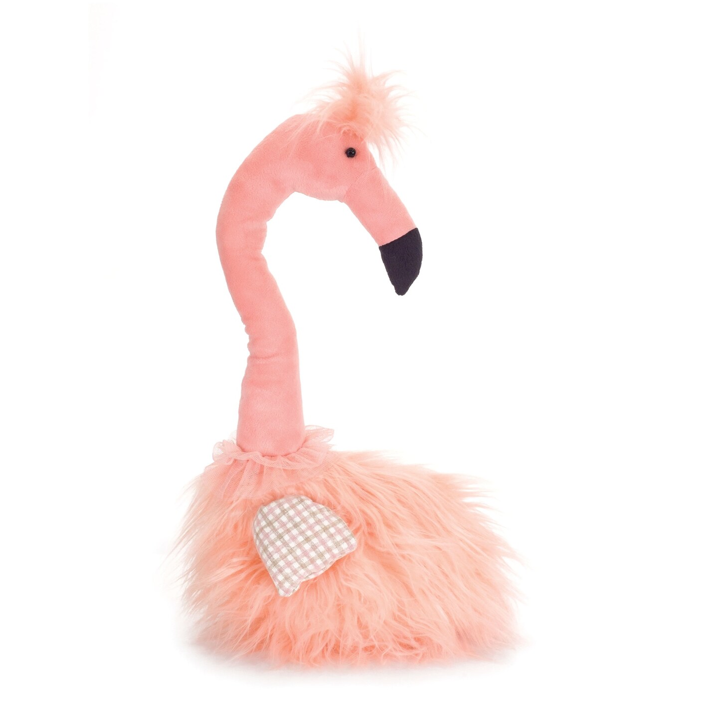 Melrose Flamingo Door Stop - 20&#x201D; - Pink and Black
