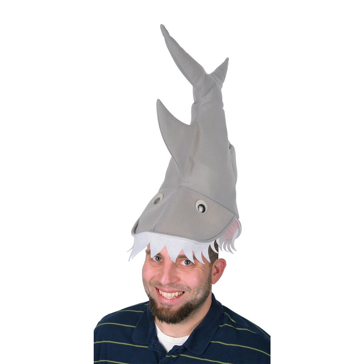 Party Central Pack of 6 Man Eating Shark Novelty Hats - One Size