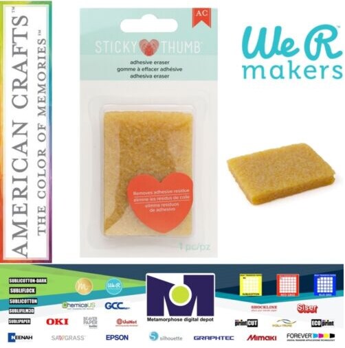 Sticky Thumb Adhesive Eraser 60000200 by American Crafts