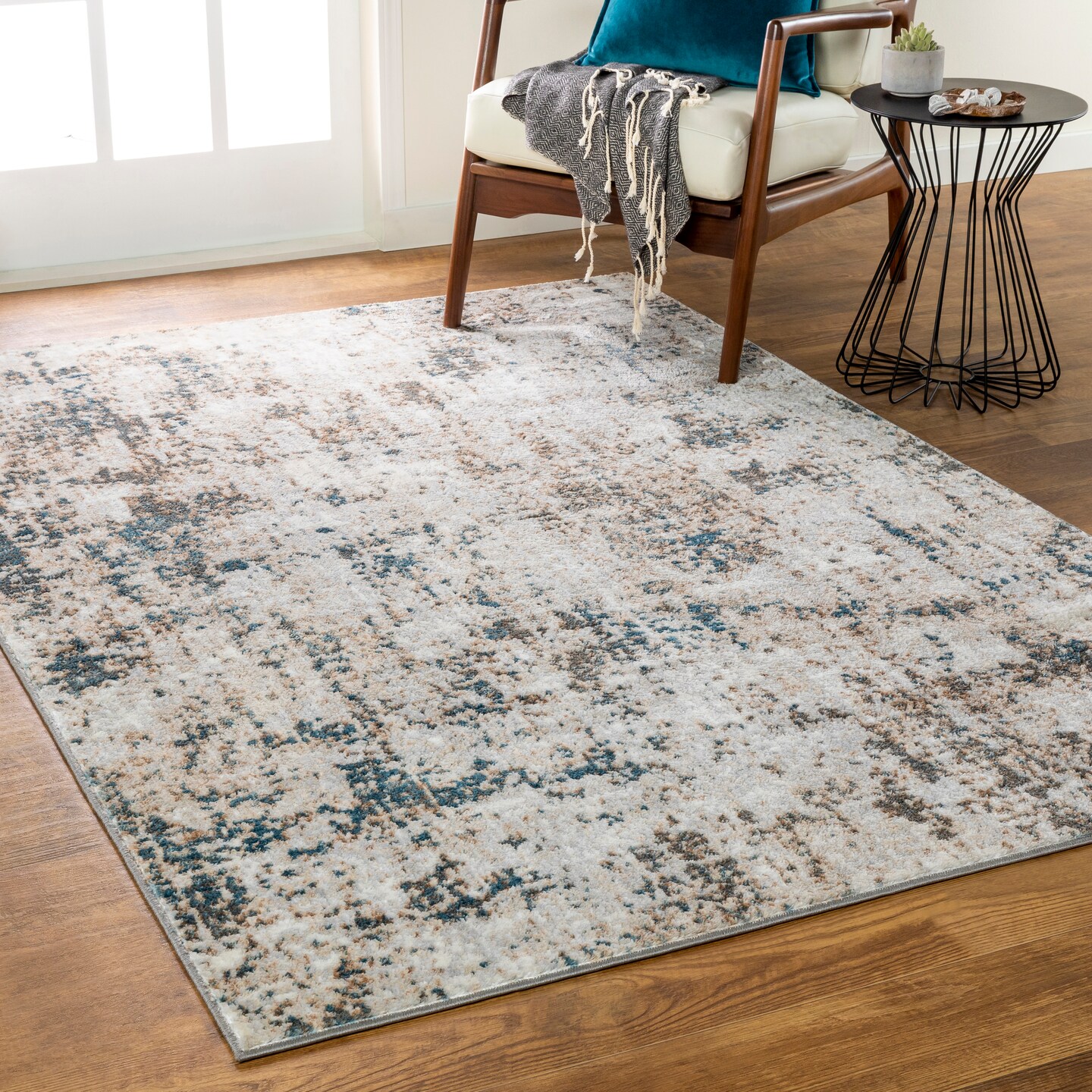 Tiwari Home 6&#x27;7&#x22; x 9&#x27; Rectangular Wanderlust Rug