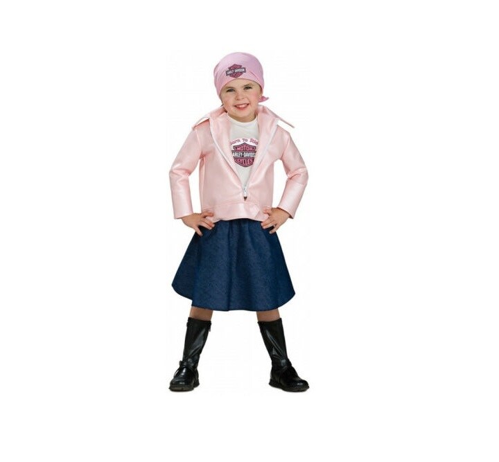 Rubies Child Lil&#x27; Biker Babe Halloween Costume, Size Toddler 2-4
