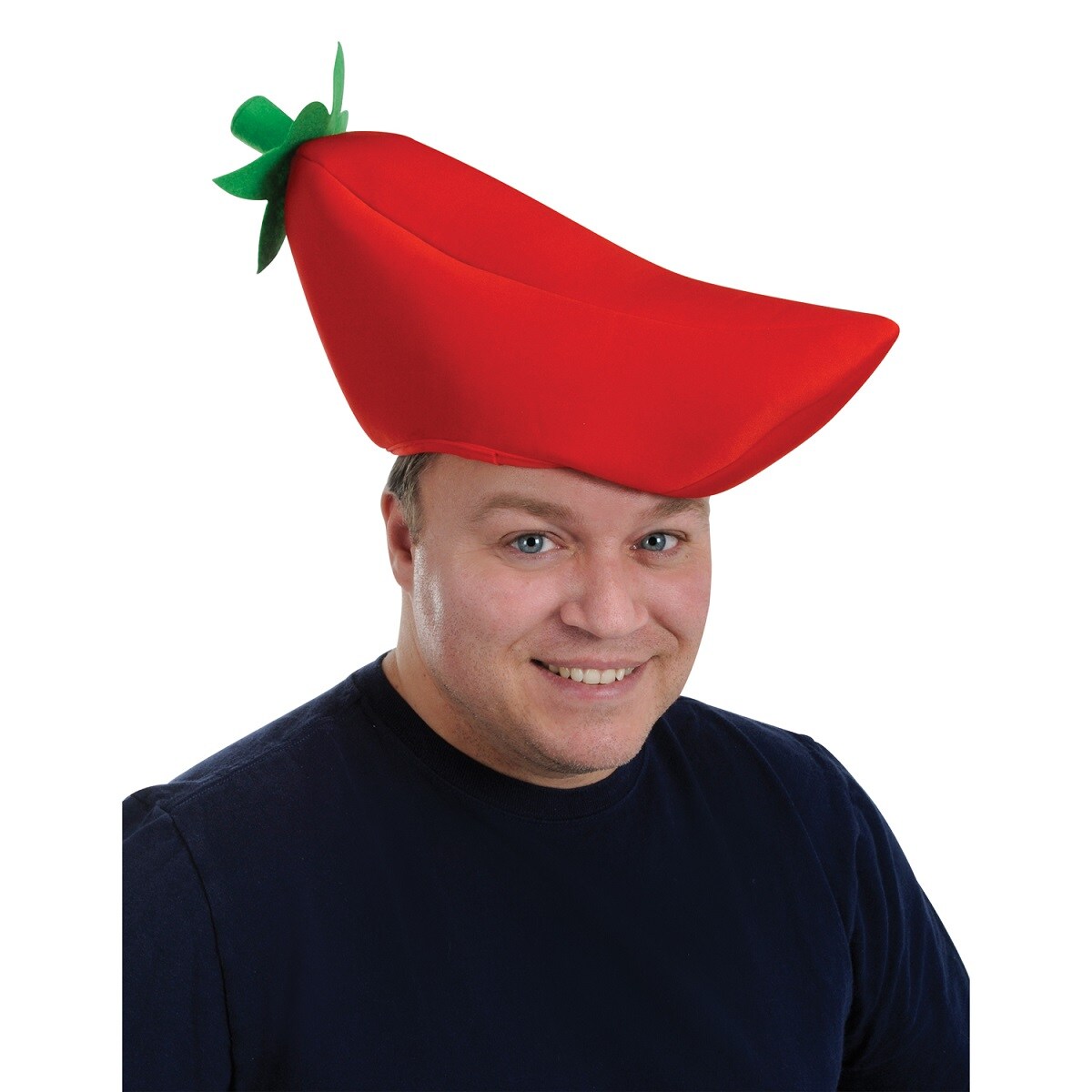 Party Central Club Pack of 12 Red and Green Men Adult Chili Pepper Party  Hats - One Size