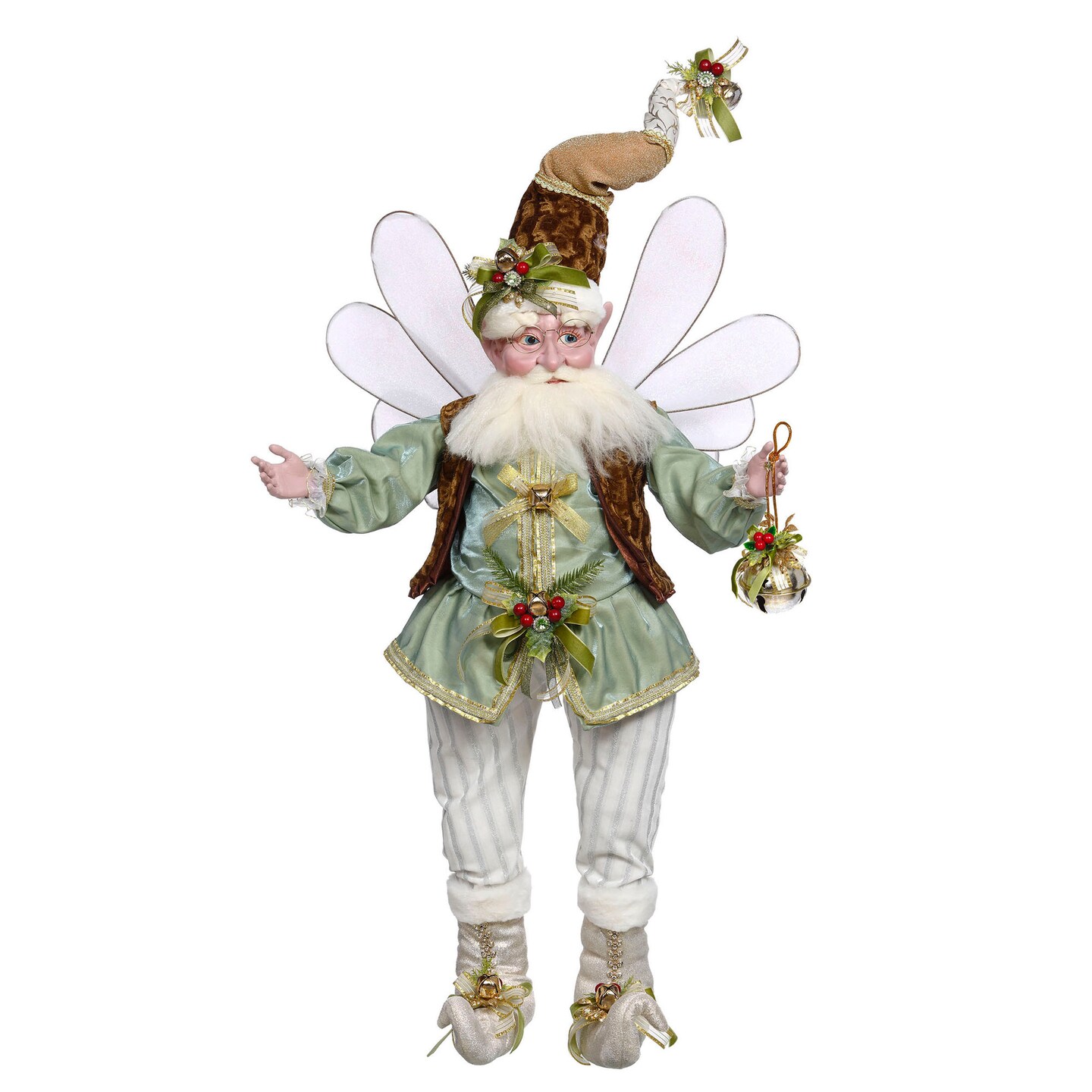 Mark Roberts Mark Roberts Green and Gold Winter Wonderland Christmas Fairy, Large 36" #51-05996