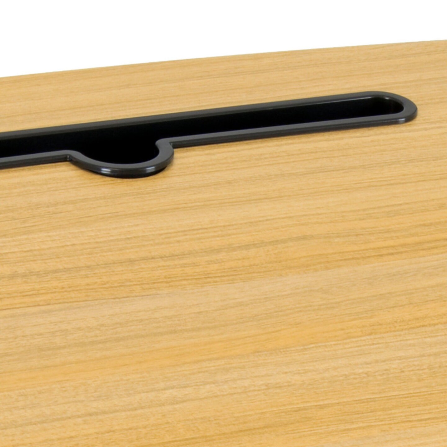 Ridge Mobile Desk, Sit to Stand Up Pneumatic Cart - Silver/Maple