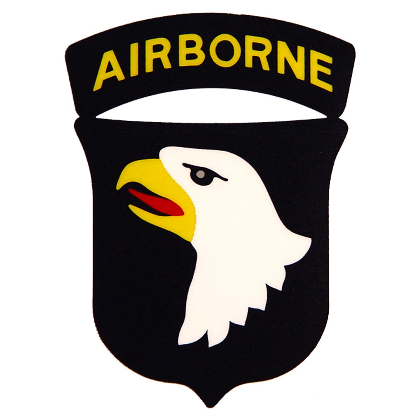 U.S. Army 101st Airborne Sticker 3-1/4&#x22;