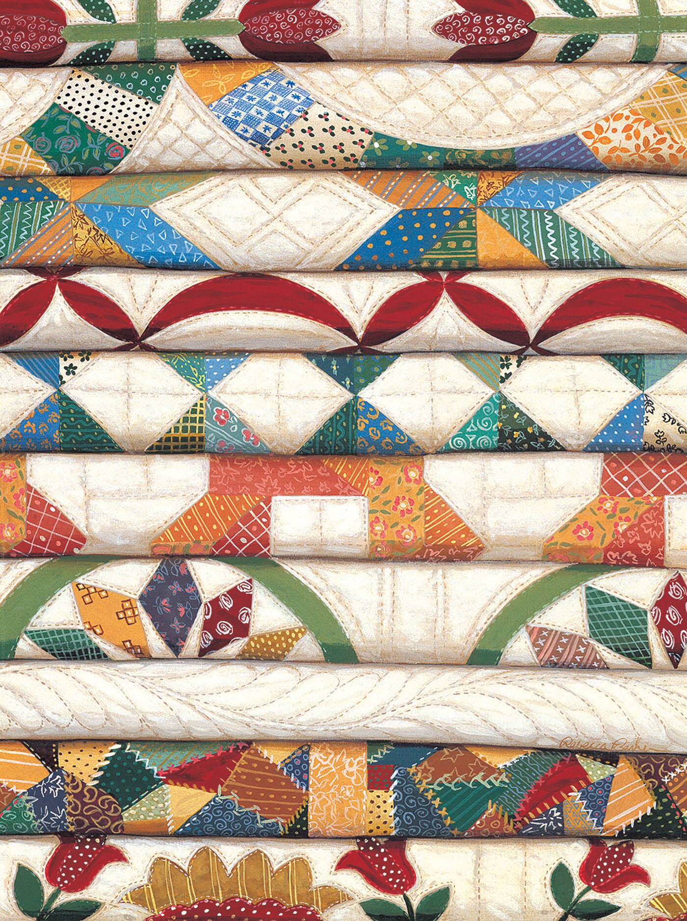 Sunsout Stacked 1000 pc Jigsaw Puzzle 24215