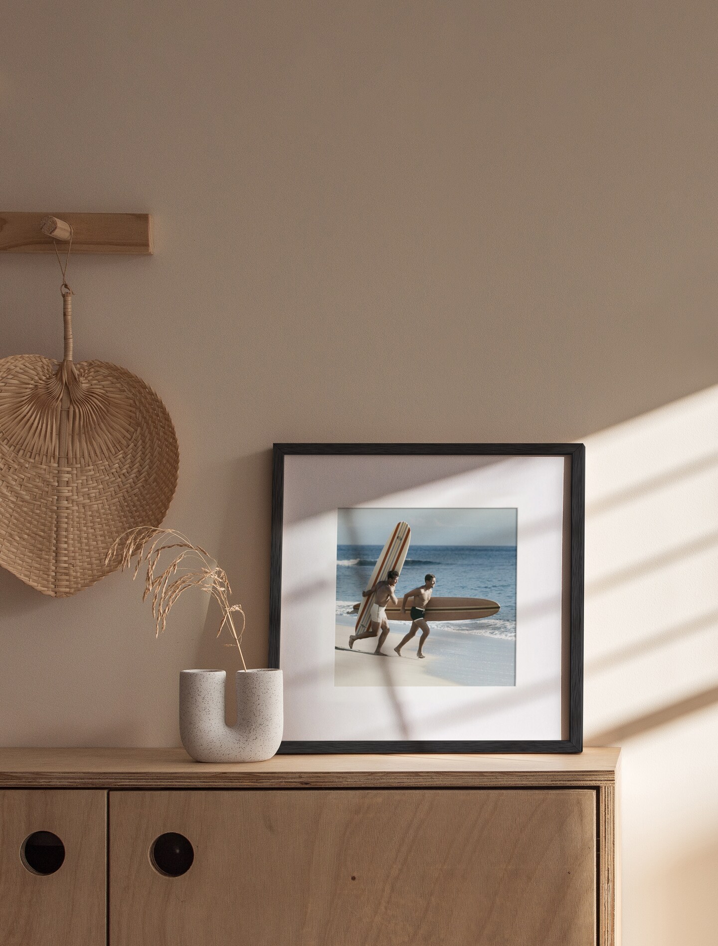 Natural Oak Wood Picture Frame By Haus and Hues