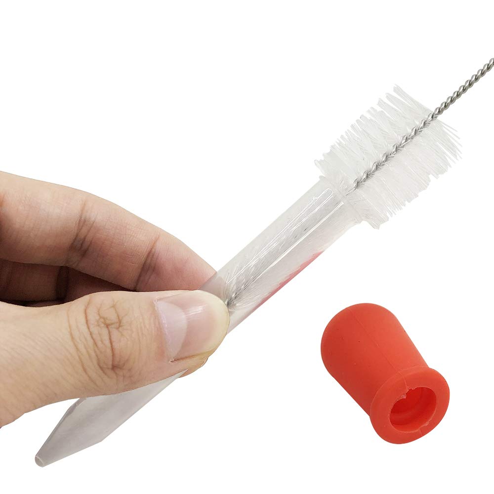 10 Pieces Liquid Droppers &#x26; 2 brushes, AIFUDA Silicone and Plastic Pipettes with Bulb Tip for Candy Mold (7 Colors)