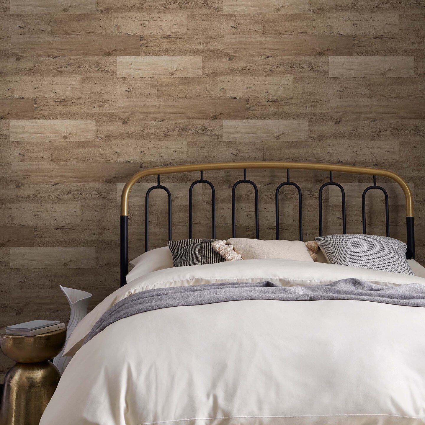NEXT Bronx Wood Light Wallpaper
