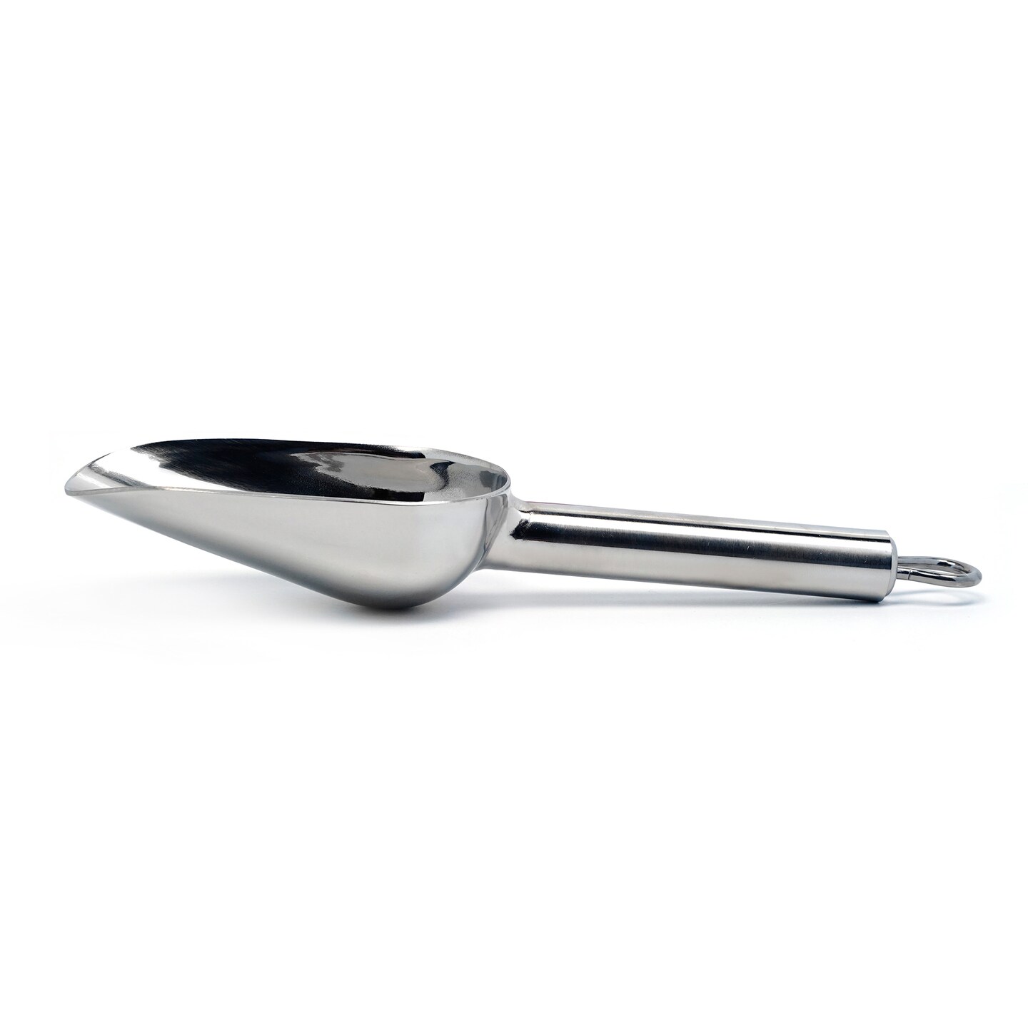 Contemporary Home Living Stainless Steel Small Measuring Scoop - 8.25&#x22;