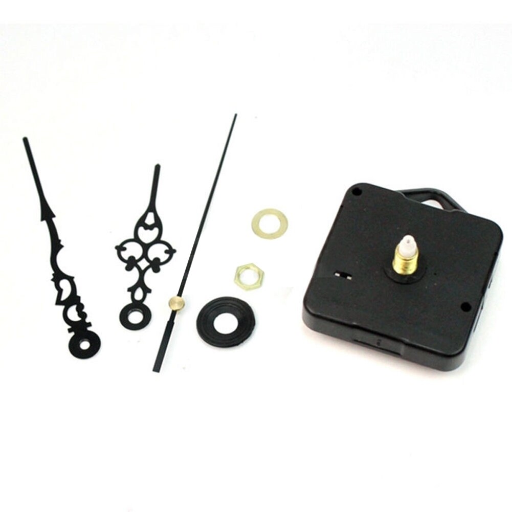 Silent Quartz Wall Clock Movement Kit Parts Tool With Hands For Diy Cross-Stitch