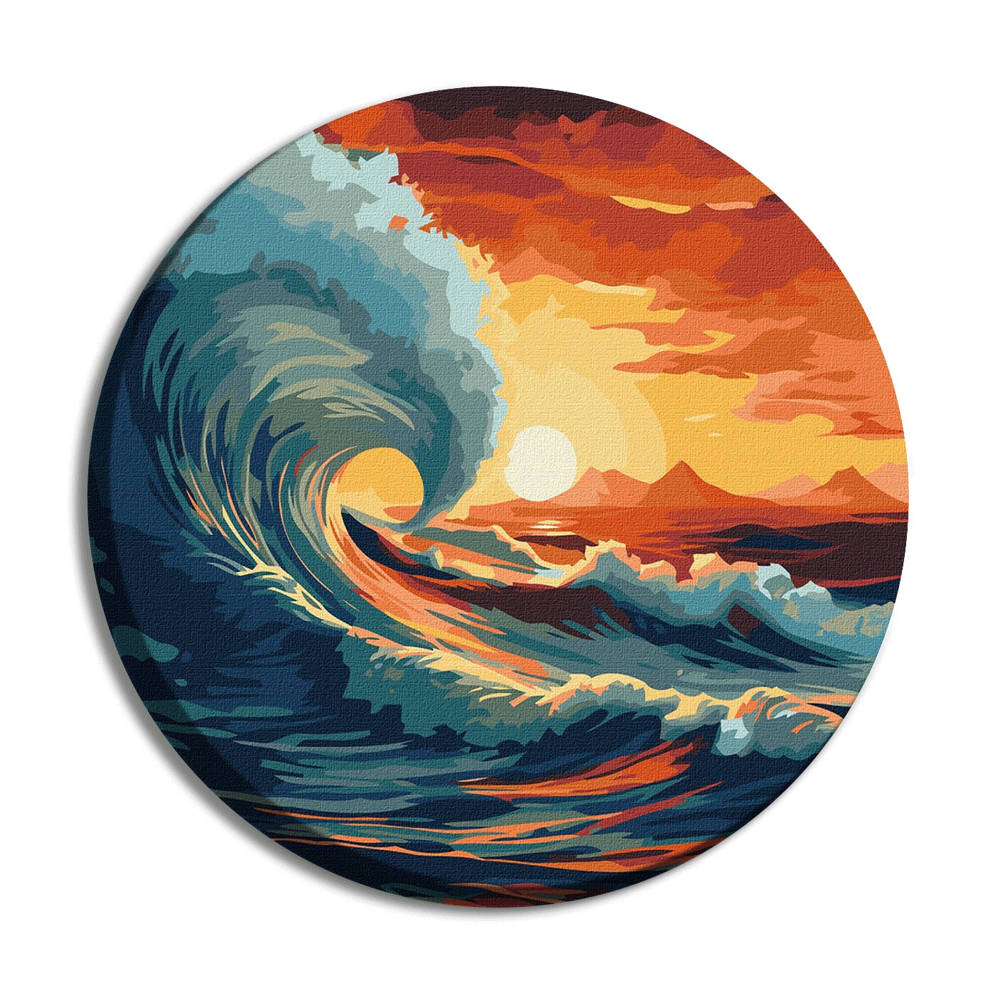 Painting by Numbers kit Catch the wave KHO-R1003