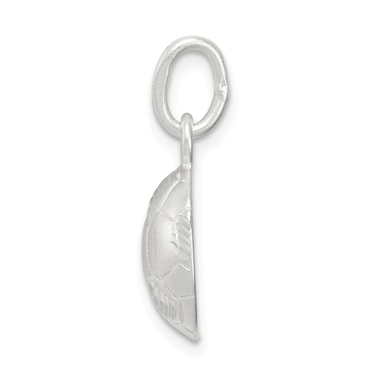Sterling Silver Soccer Ball Pendant Charm FindingKing Jewerly 15mm x 12mm