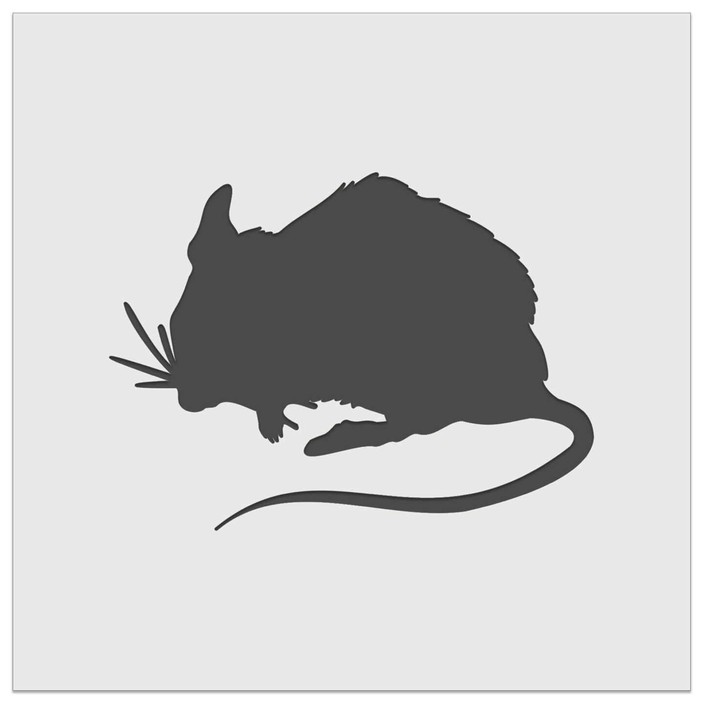 Mouse Solid Wall Cookie DIY Craft Reusable Stencil