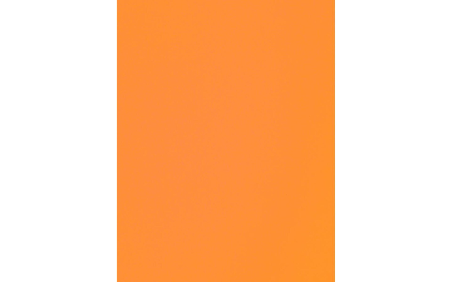 PA Paper Accents Smooth Cardstock 8.5 x 11 Orange, 65lb colored