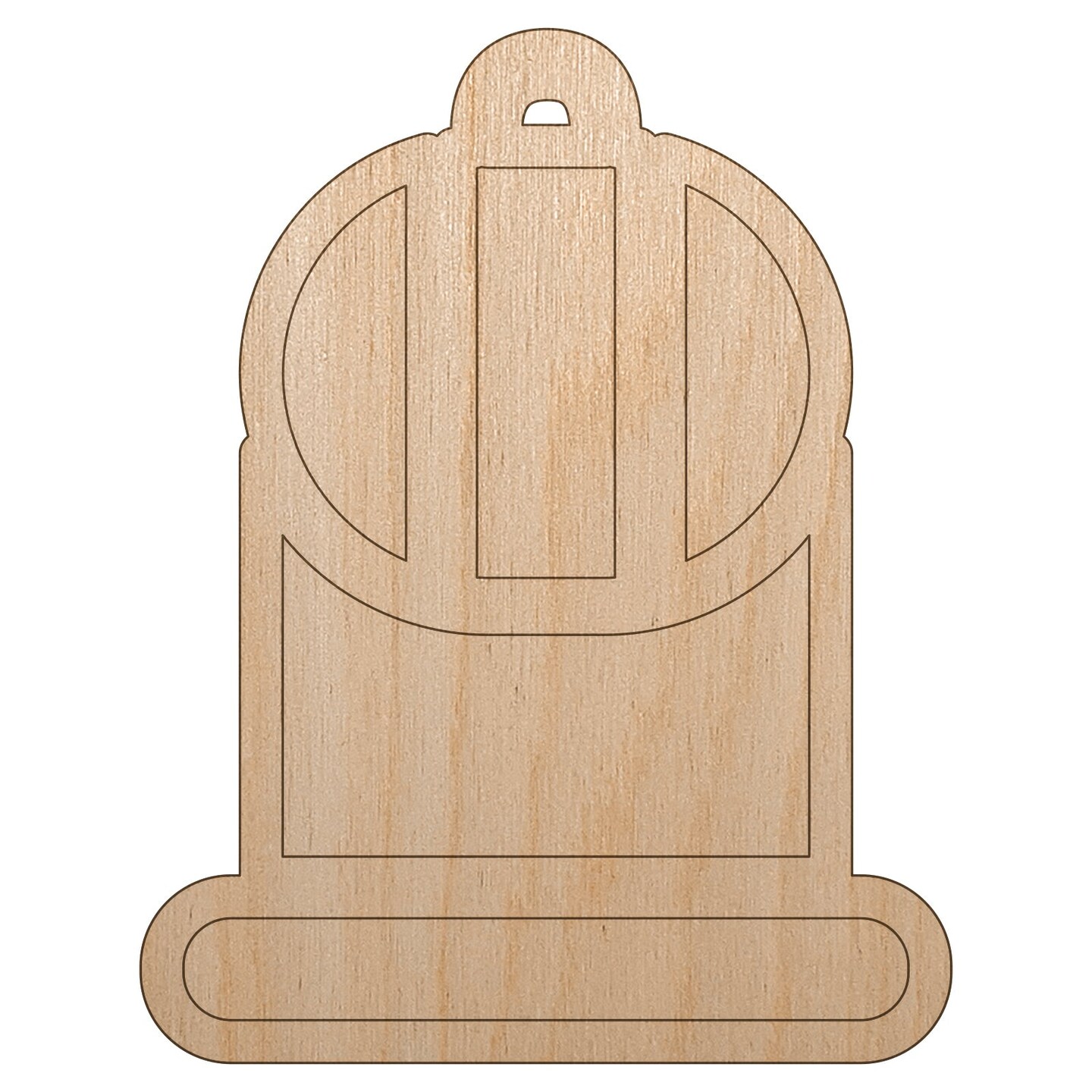 Hiking Hiker Camping Backpack Unfinished Wood Shape Piece Cutout for DIY Craft Projects