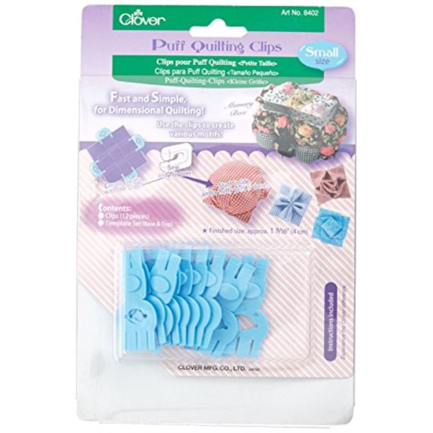 Clover Puff Quilting Clips - Small