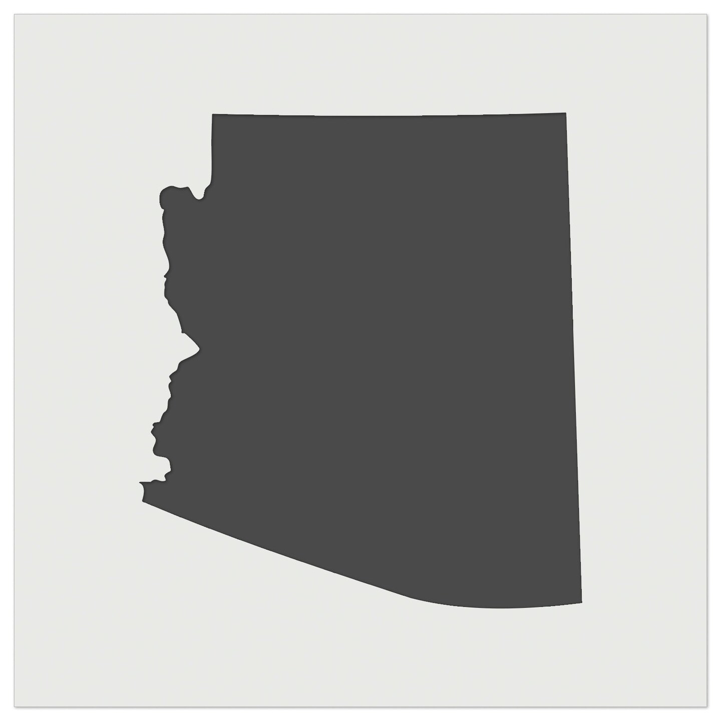 Arizona State Silhouette Wall Cookie DIY Craft Reusable Stencil