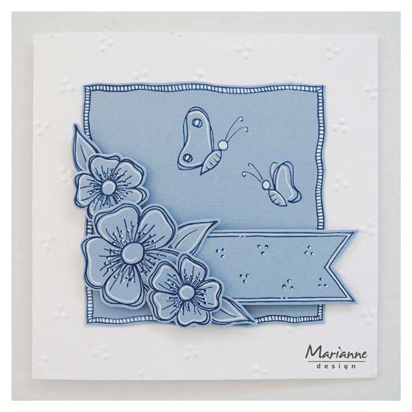 Marianne Design  Embossing Folder Marjoleine&#x27;s Dots