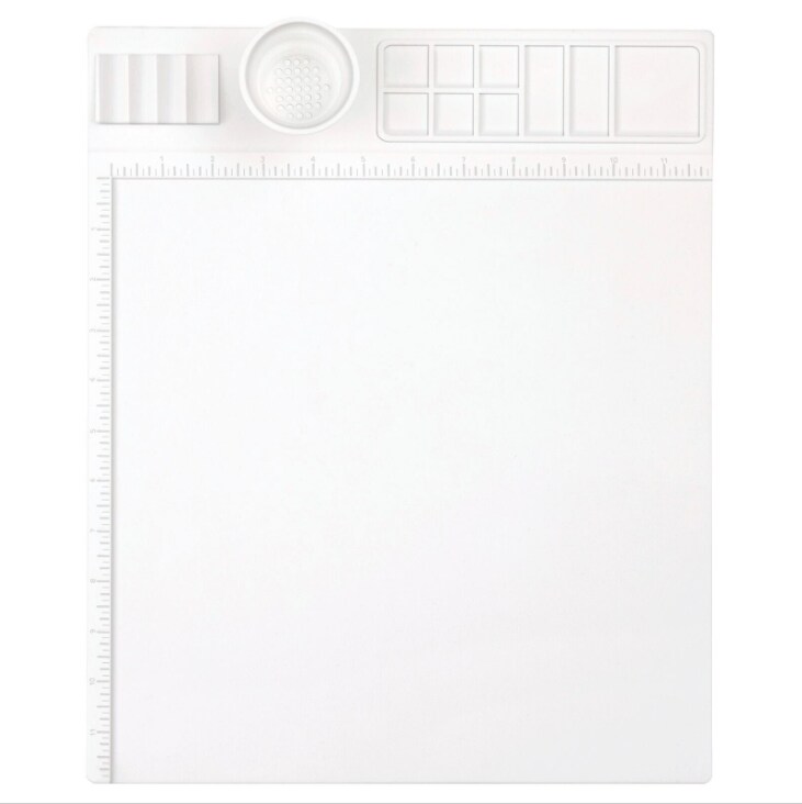 We R Memory Keepers Silicon Workspace and Stencil Mat 12&#x22;x12&#x22; 60000699