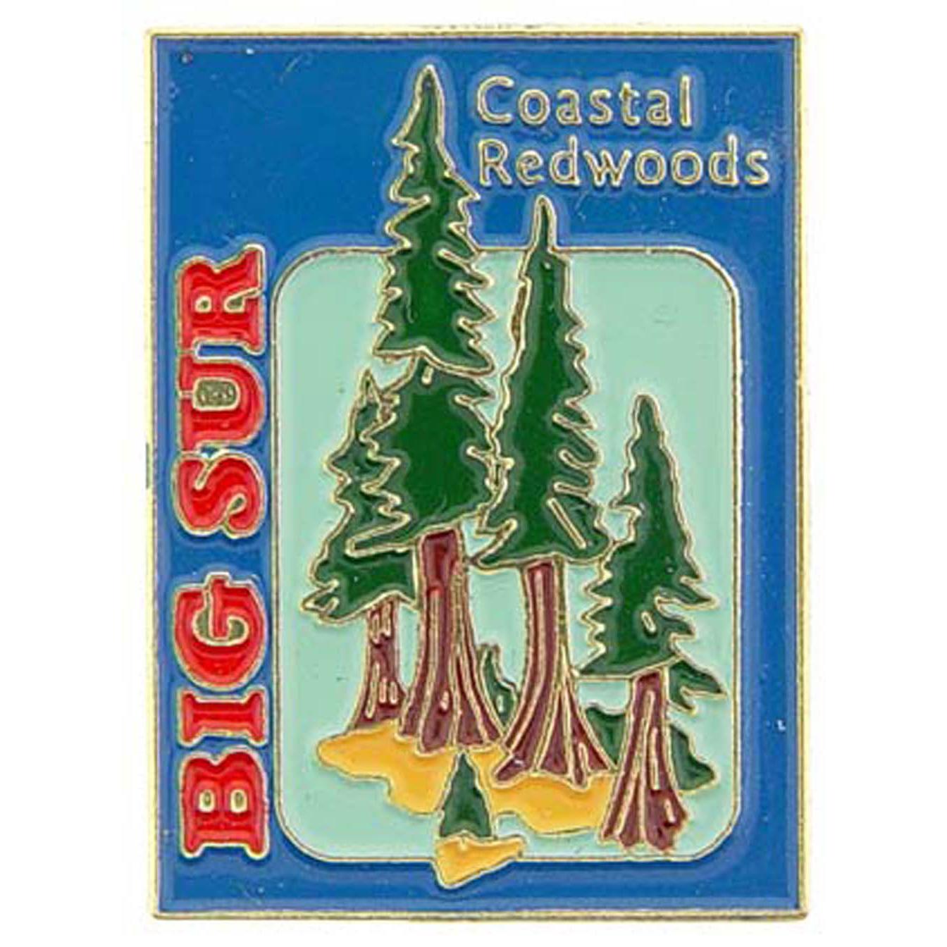 Big Sur Redwoods Pin 1&#x22;