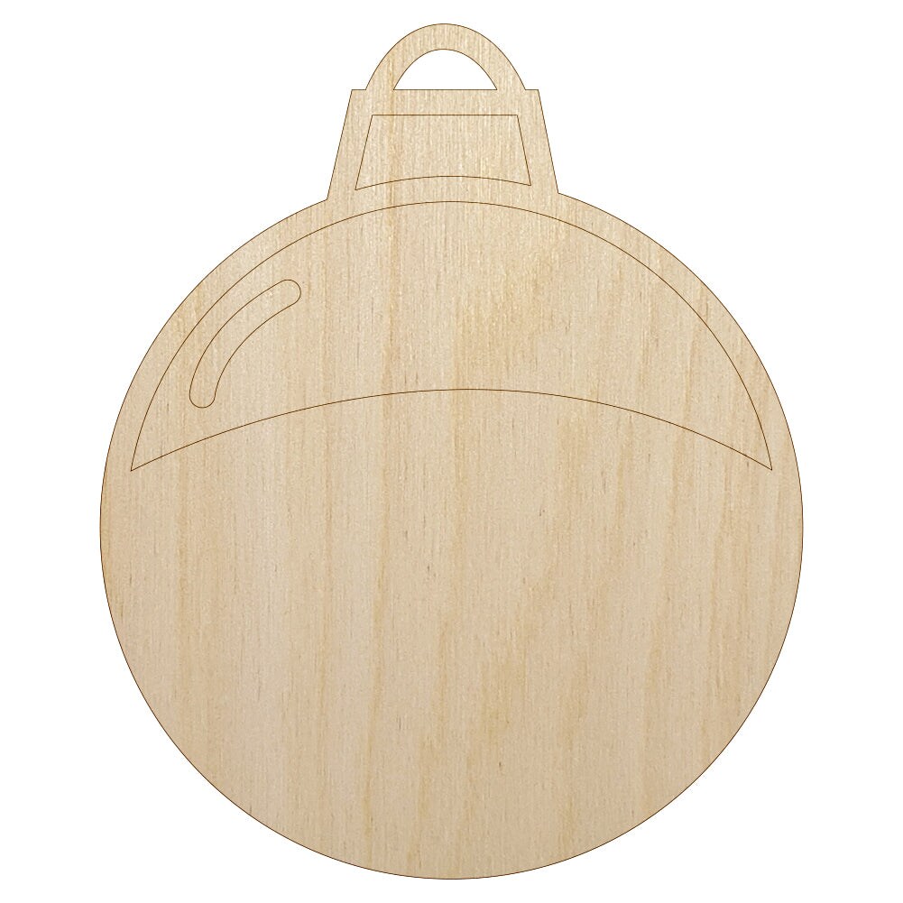 Fishing Float Bobber Unfinished Wood Shape Piece Cutout for DIY Craft Projects