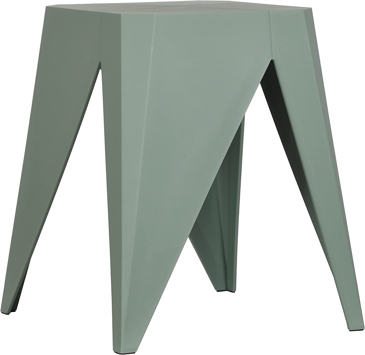 ISL Furnishings InterSpaceLiving Zuho Multi-USe Stool (2, Smoke Green)