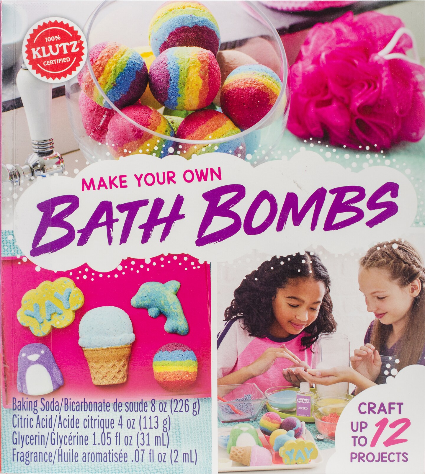 Klutz Make Your Own Bath Bombs Kit- | Michaels