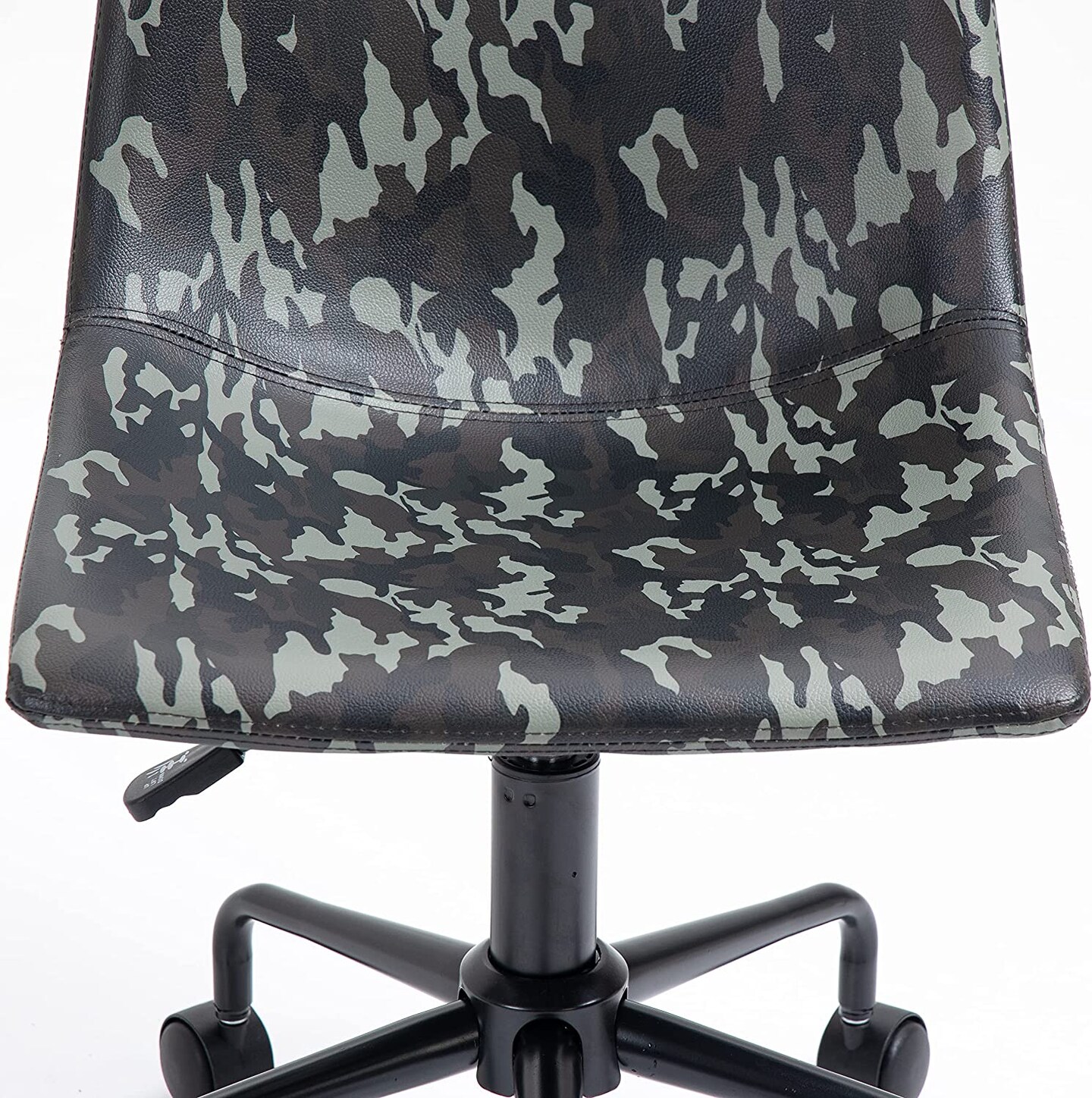 ISL Furnishings InterSpaceLiving Print Desk Chair (Camo Vinyl/Black)