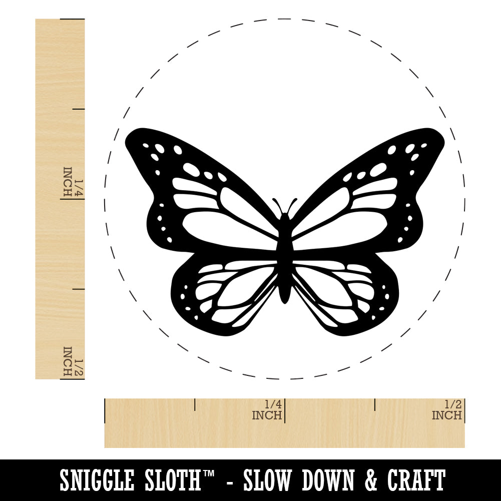 Butterfly Rubber Stamp