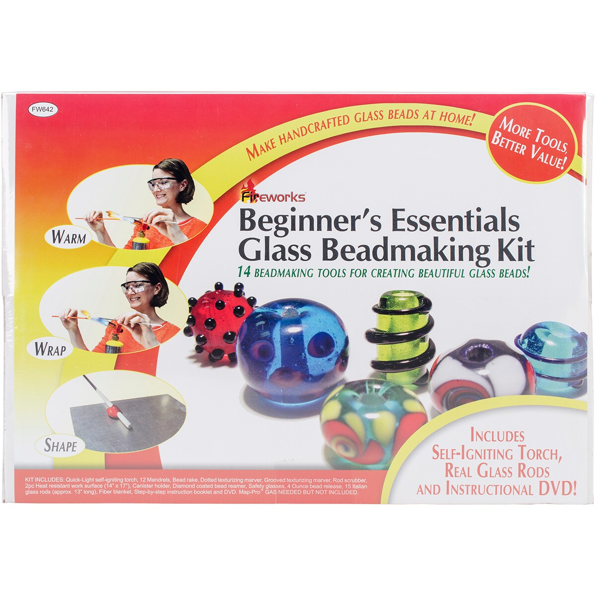 Diamond Tech Beginner's Essentials Glass Beadmaking Kit