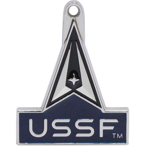 United States Space Force USSF Logo Keychain 1 1/2&#x22;