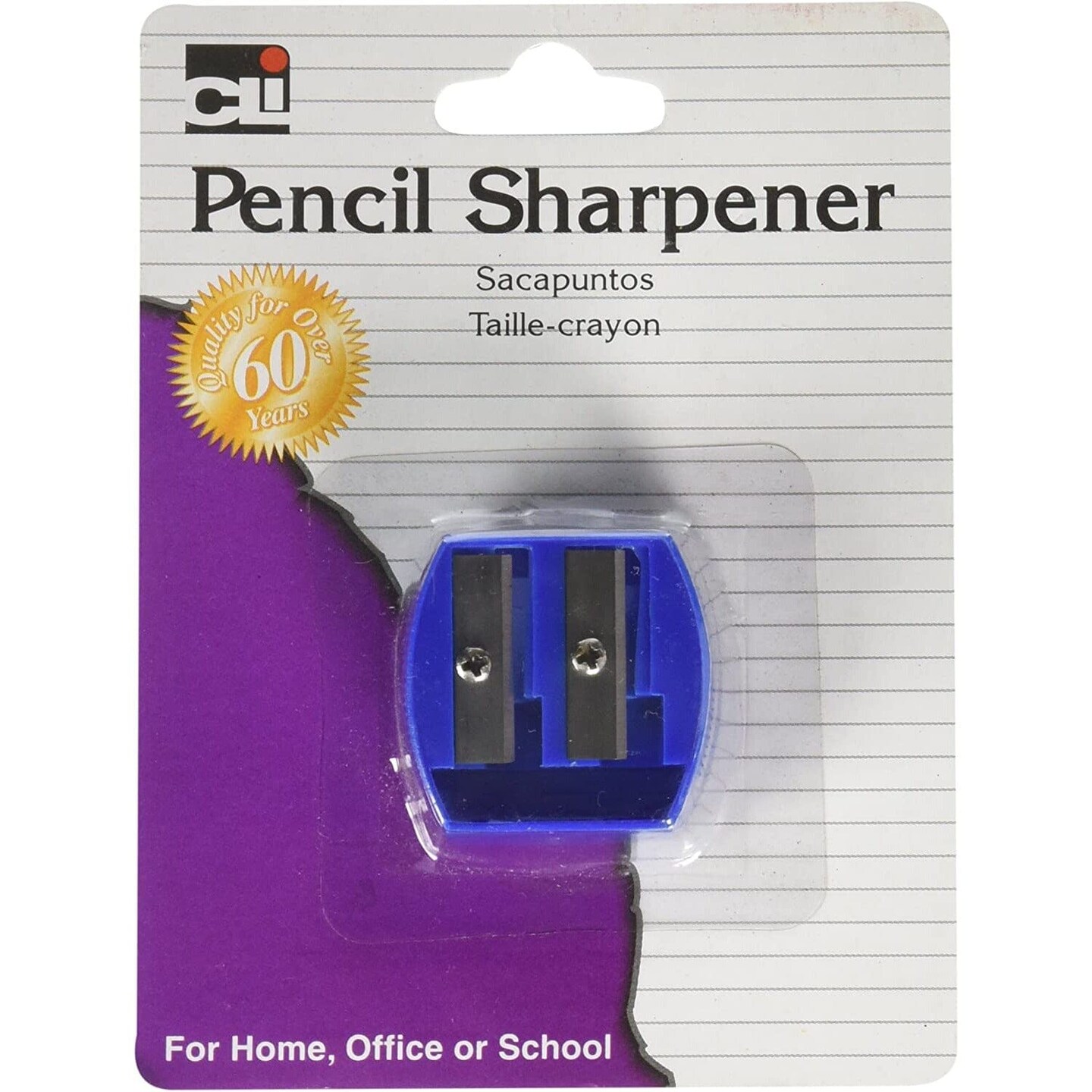 Pencil Sharpener  (2 Hole Wedge)
