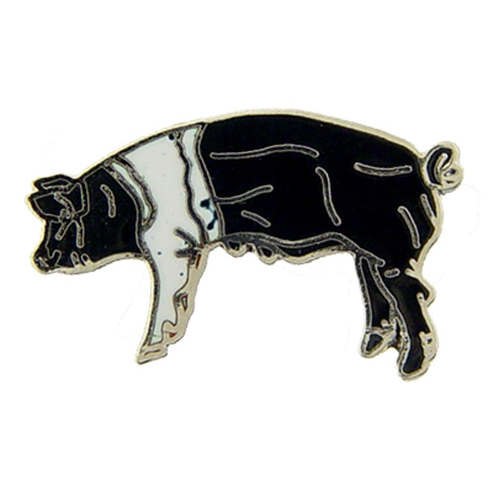 Pig Pin Black &#x26; White 1&#x22;