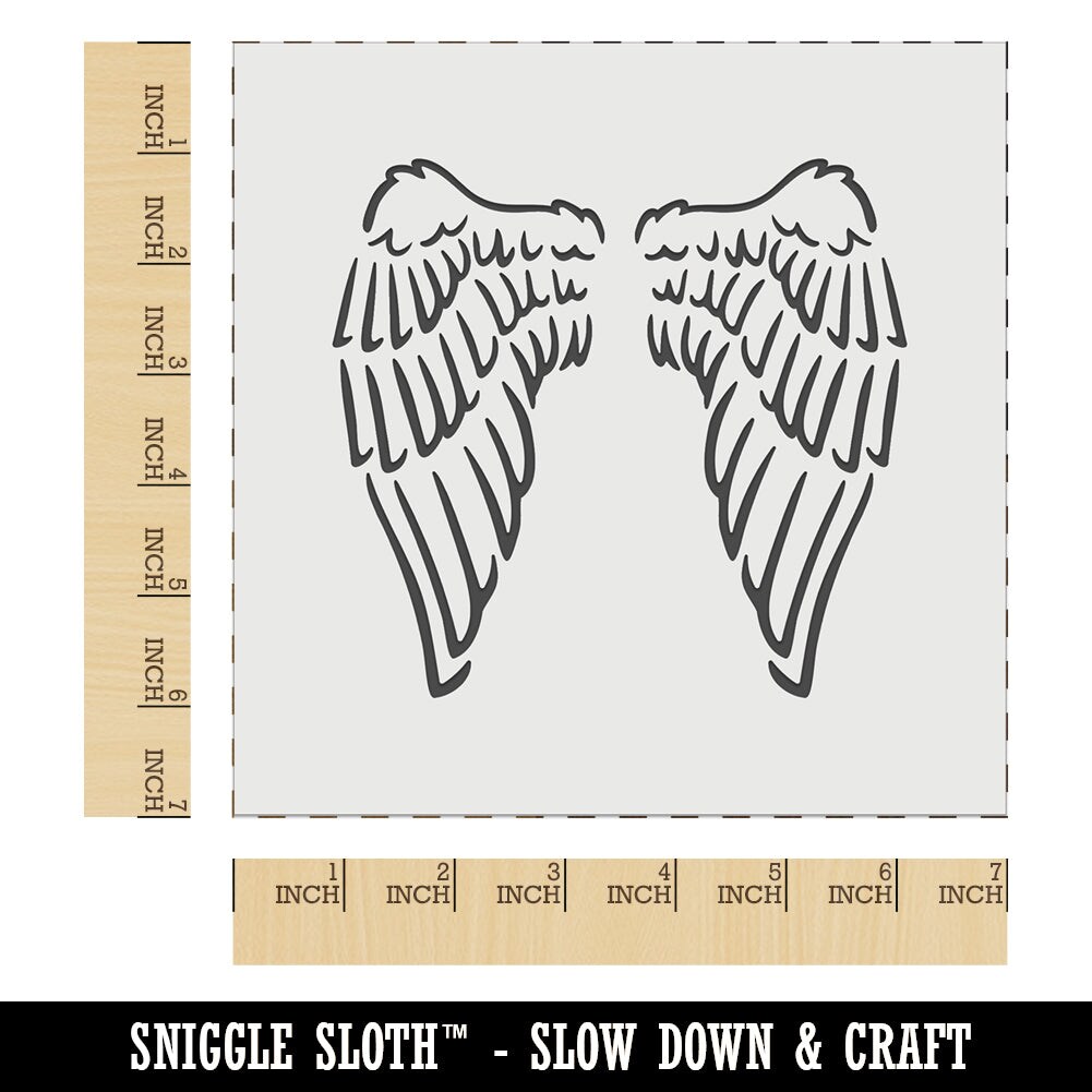 Printable Angel Wings Template