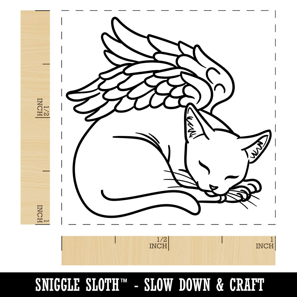 Cat Laying Down Self-Inking Stamp