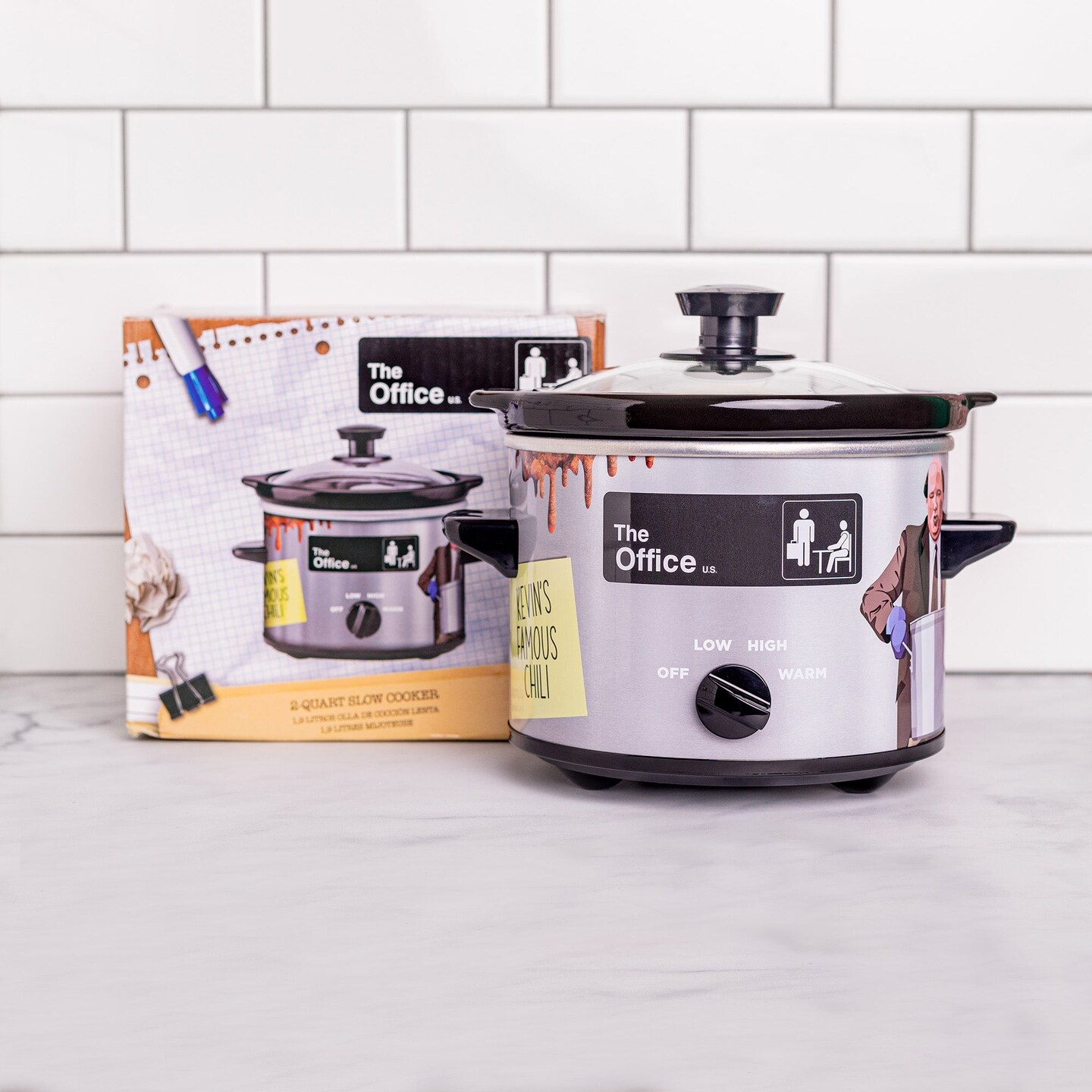 Uncanny Brands The Office 2-Quart Slow Cooker