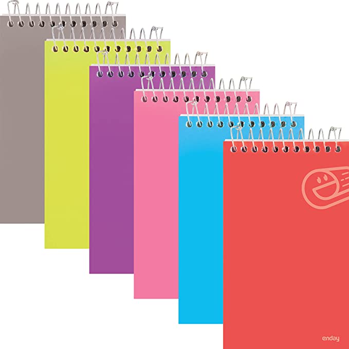 Enday 6 Pack 3 X 5 Memo Pads 75 Ct