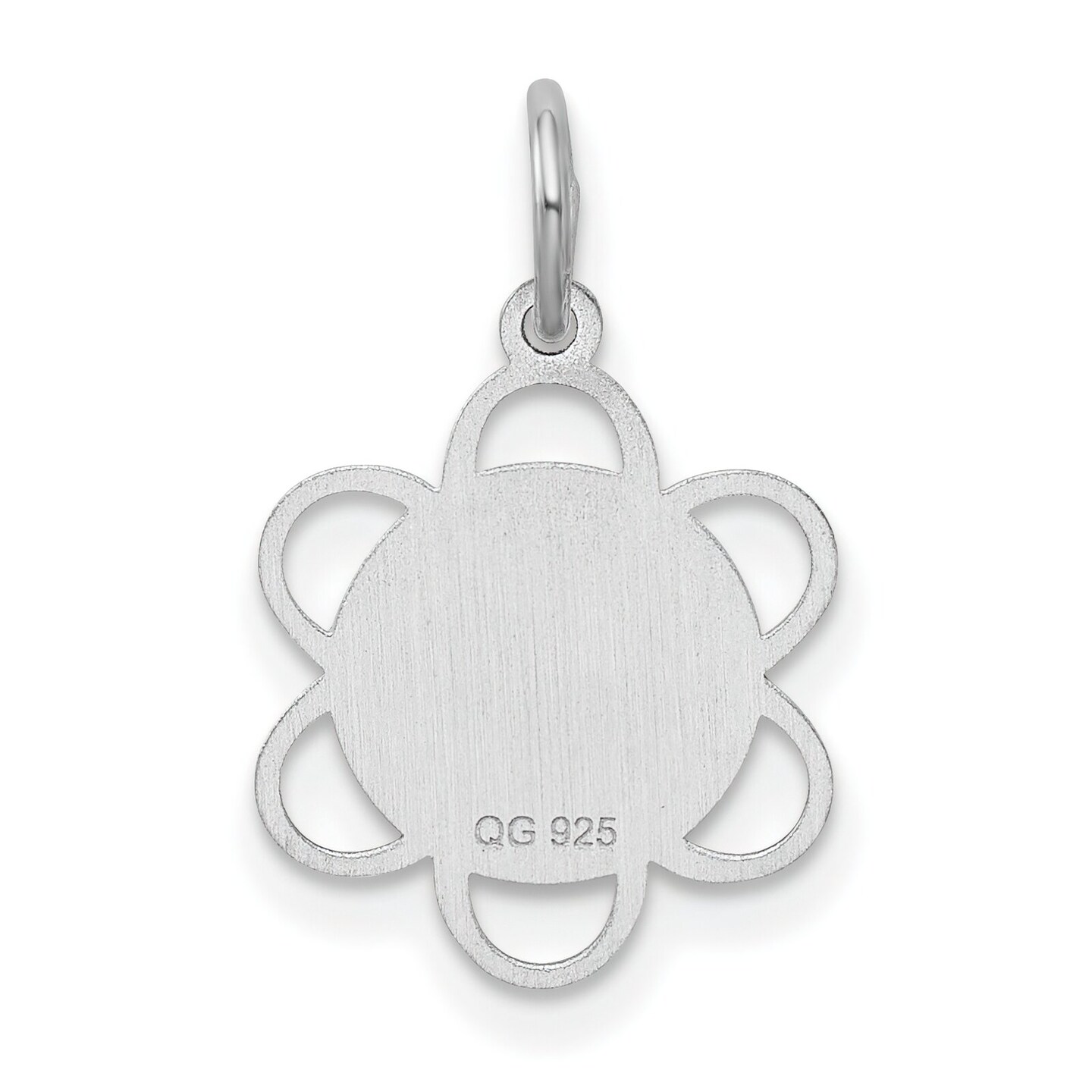 Sterling Silver Sweet Sixteen Disc Charm Birthday