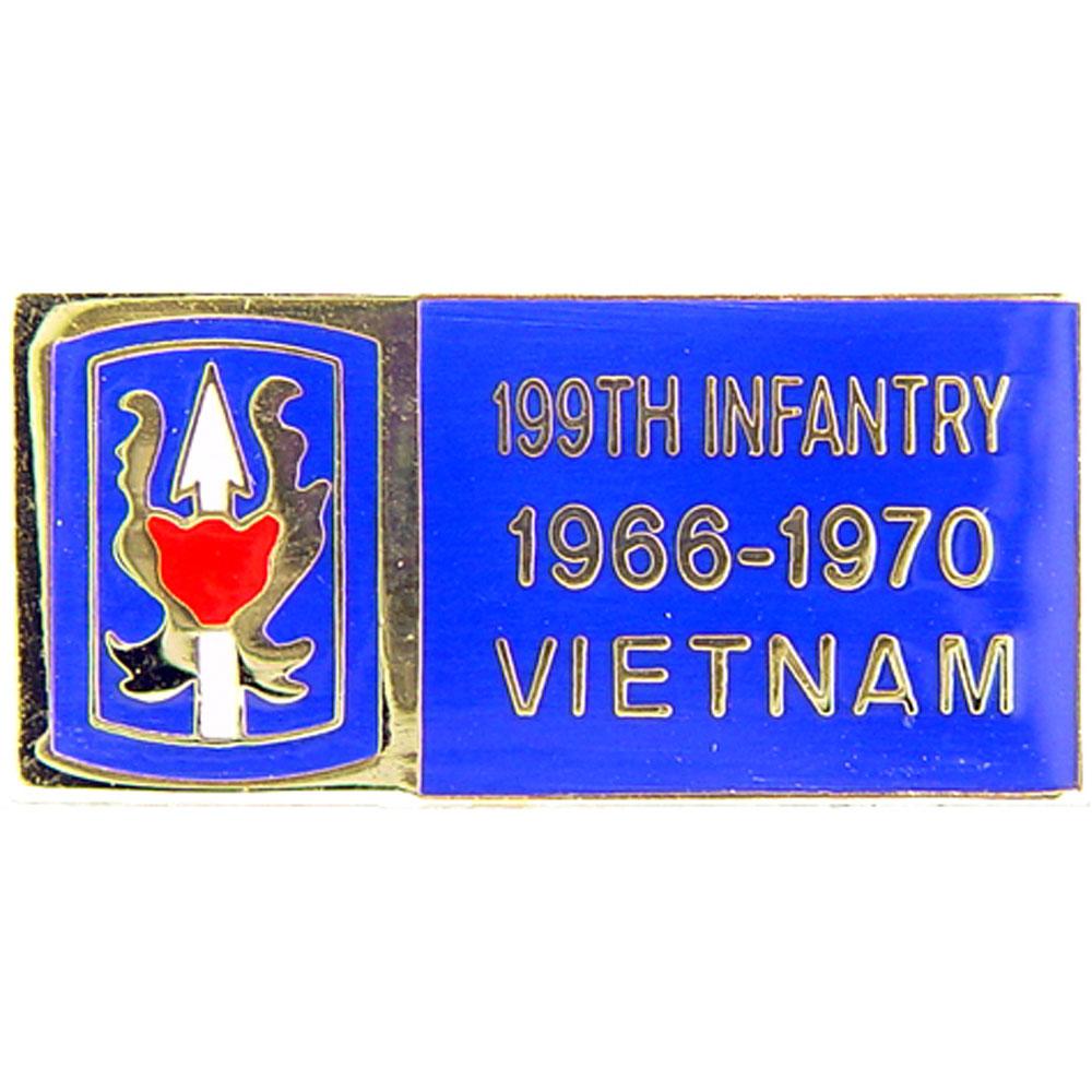 U.S. Army 199th Infantry Brigade Vietnam Pin 1 1/8&#x22;