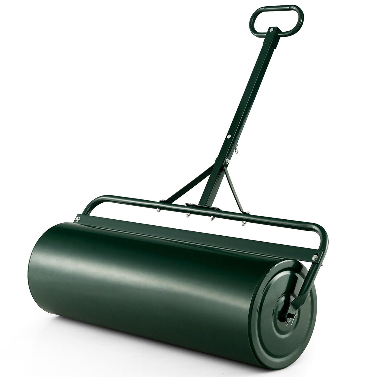 Lawn Roller Push/Tow Behind A Tractor Sod Drum Roller For Garden Yard Park Farm