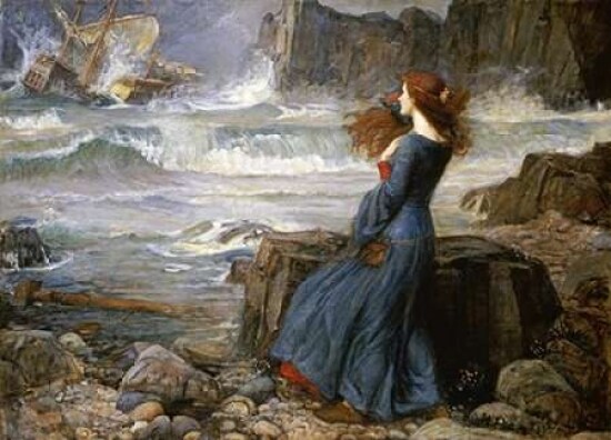 Miranda - The Tempest Poster Print by  John William Waterhouse - Item # VARPDX265785