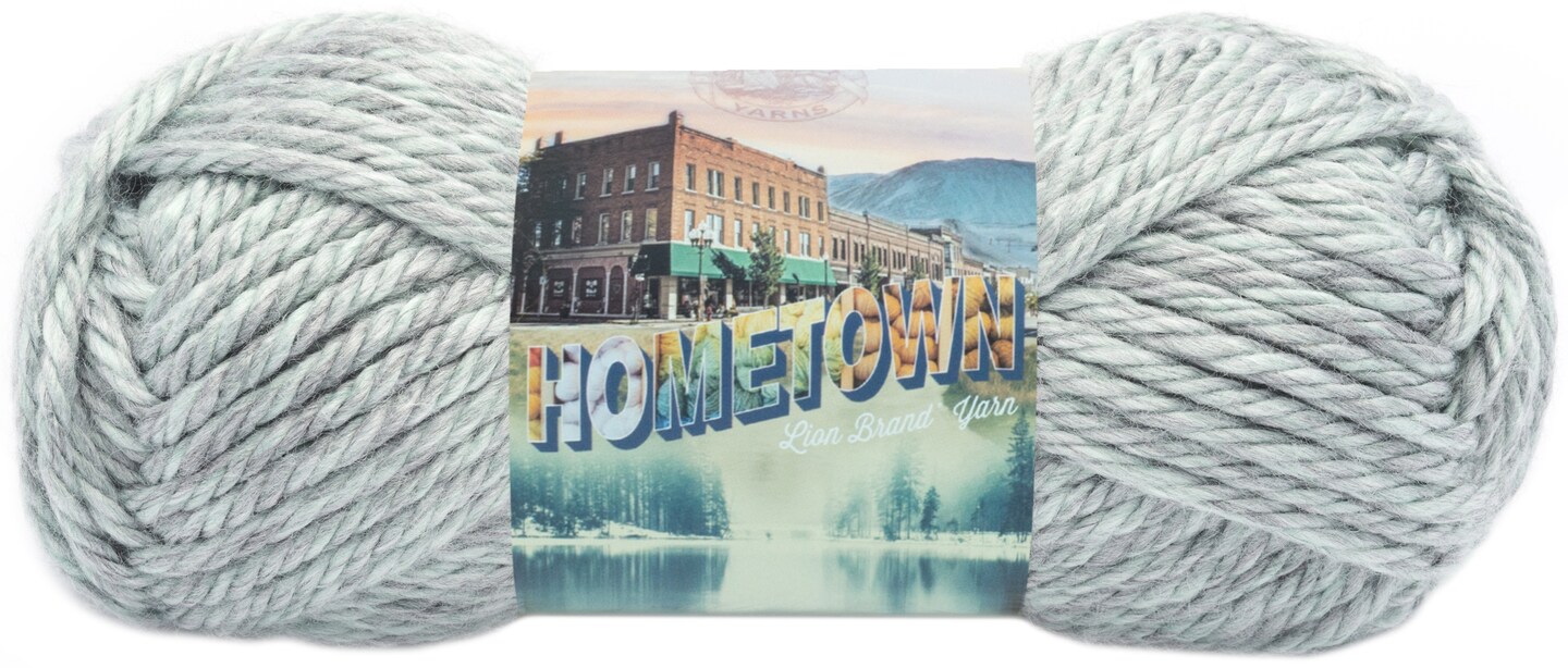 Lion Brand Fayetteville Frost Hometown USA Yarn 6/Pk 6 Pack