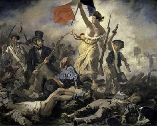 Liberty Leading the People Poster Print by  Eugene Delacroix - Item # VARPDX277372